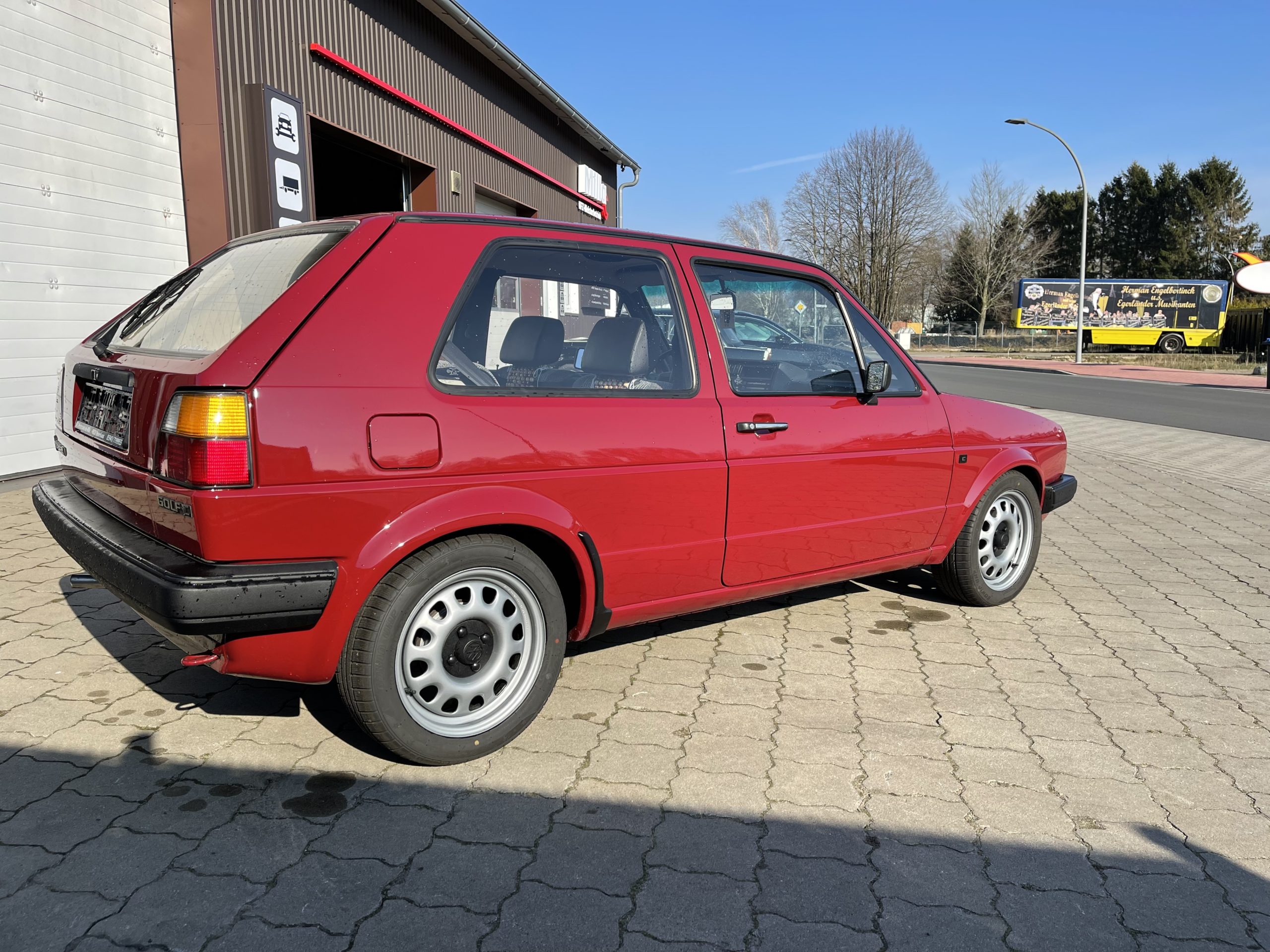 Golf II komplett restauriert, Neulackierung, Zustand 1A