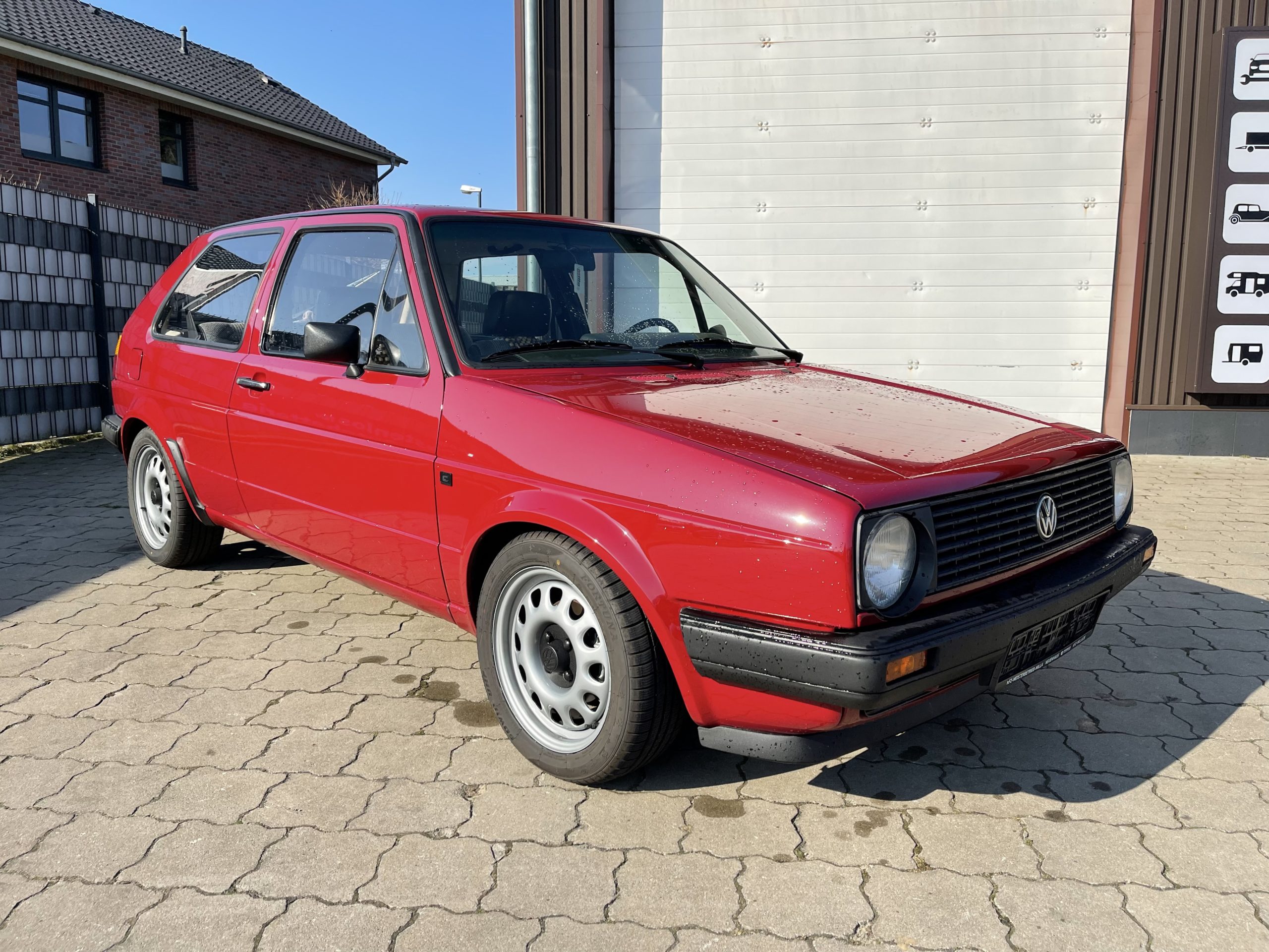 Golf II komplett restauriert, Neulackierung, Zustand 1A