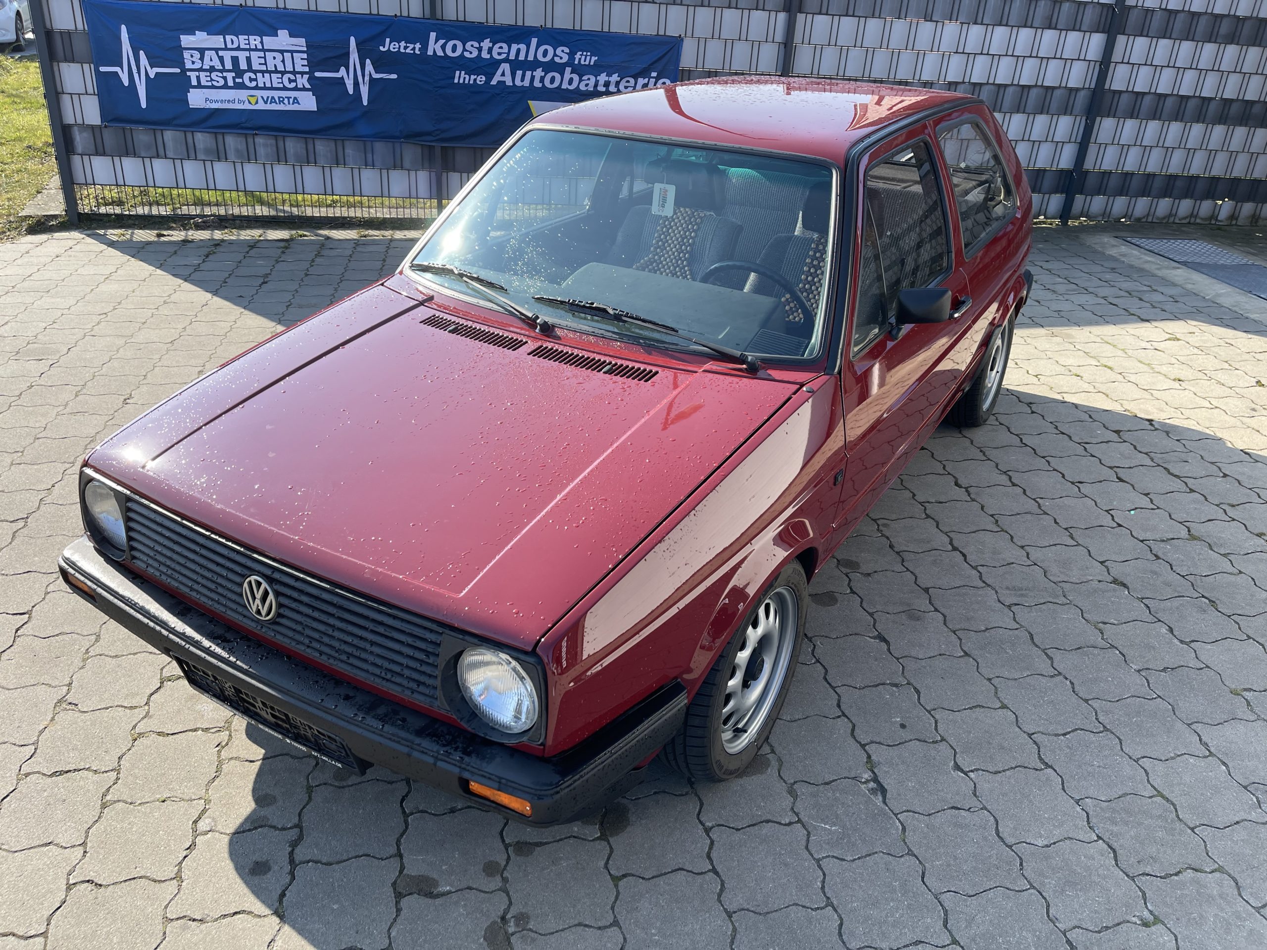 Golf II komplett restauriert, Neulackierung, Zustand 1A