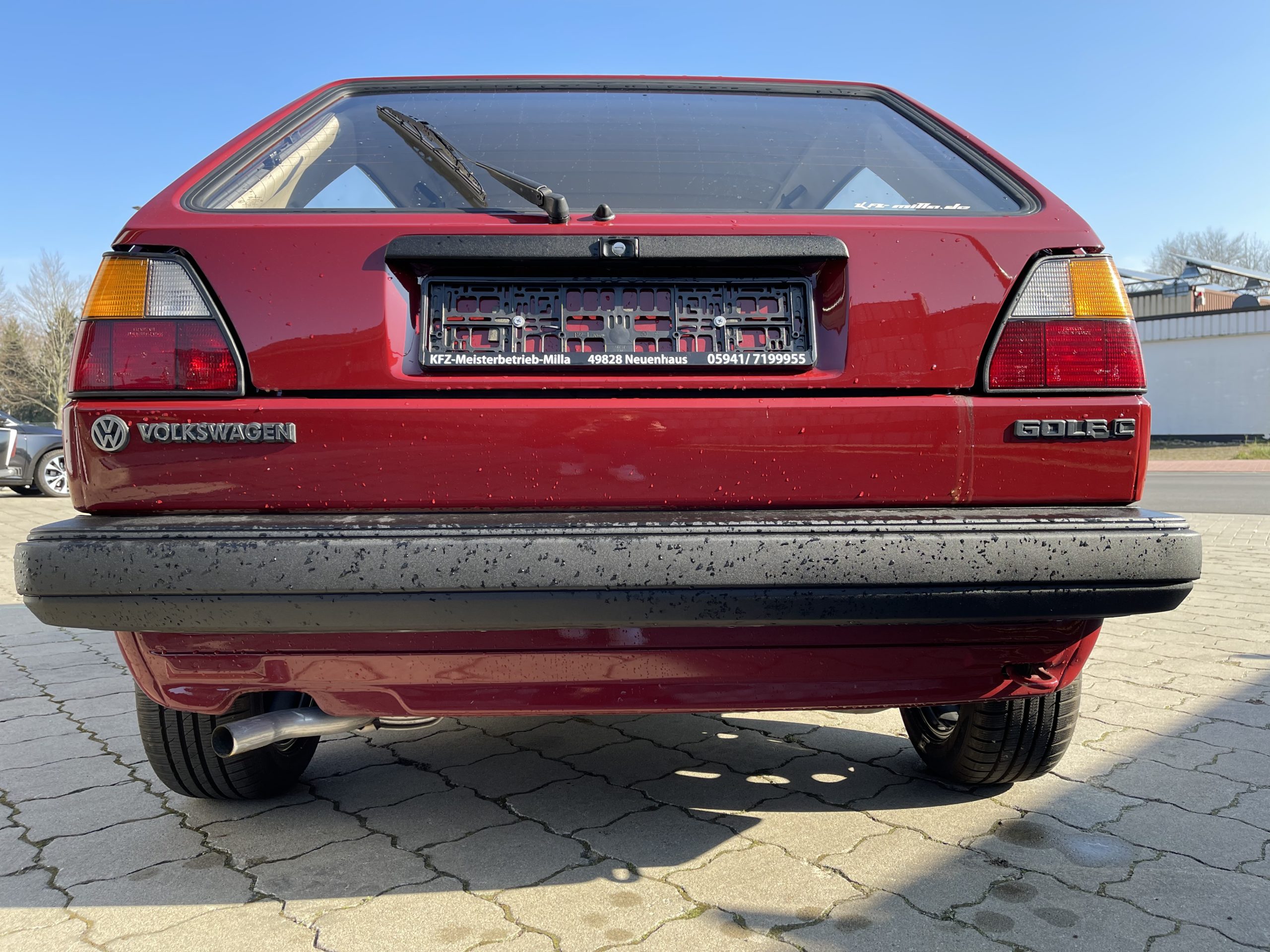 Golf II komplett restauriert, Neulackierung, Zustand 1A